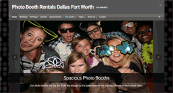Desktop Screenshot of photoboothrentalsdfw.com